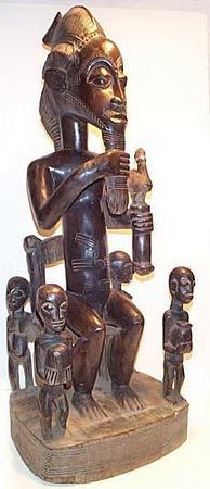 Baule people art