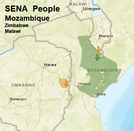 Sena People Map