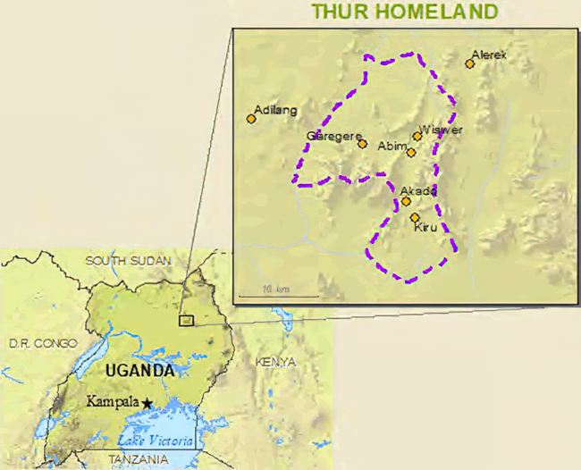 Thur people Map
